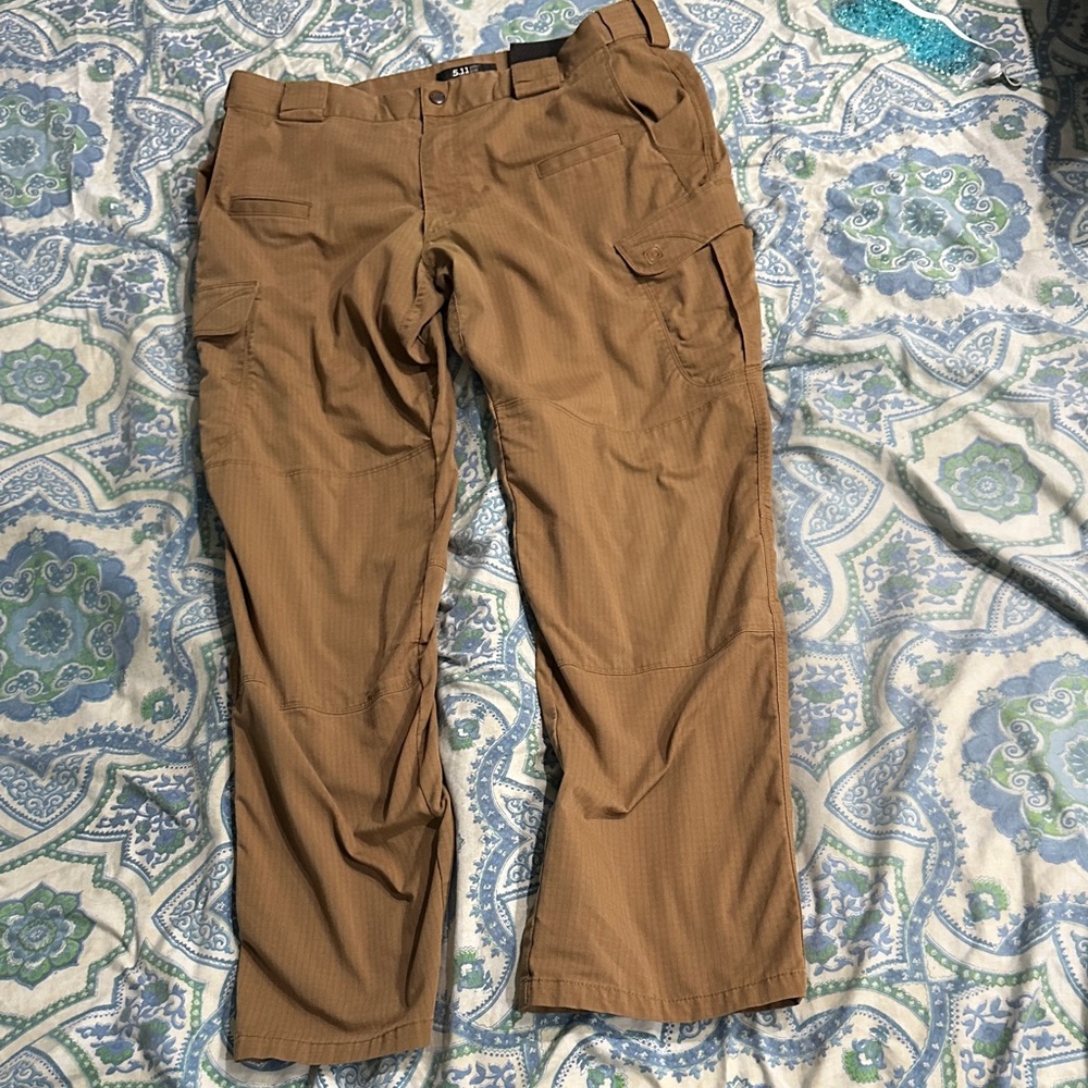 Men's Tan Cargo Pants